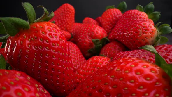 Fresh Ripe Red Strawberries 07