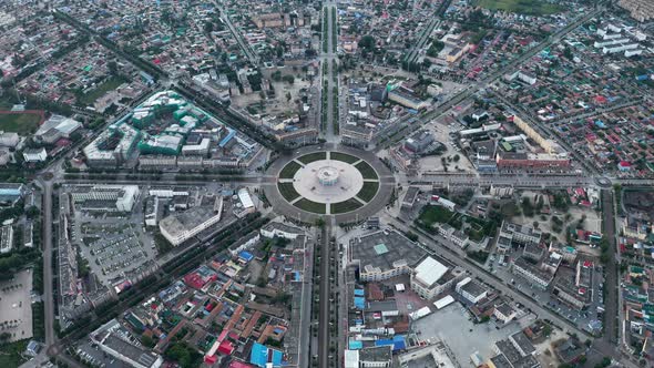 Cityscape of Turks Bagua City