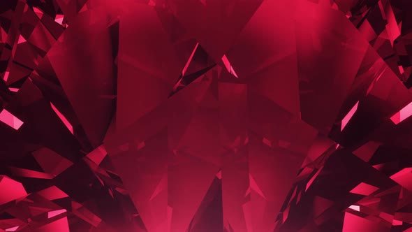 Red Diamond Background Loop