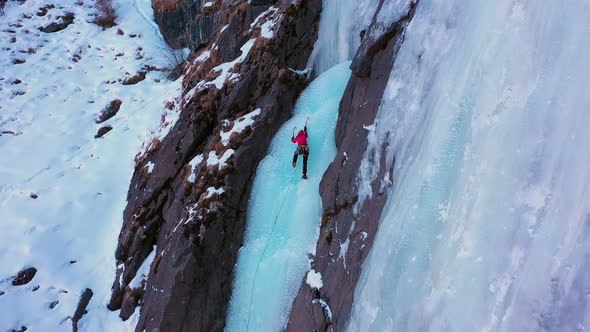 Woman is Leading on Ice