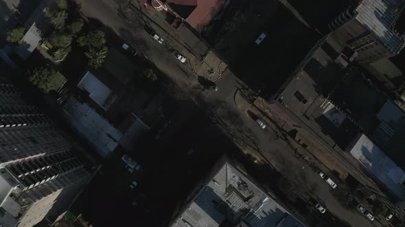 Hillbrow Johannesburg CBD Drone Shot 4k