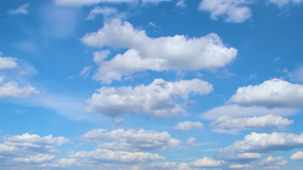 Blue sky with clouds