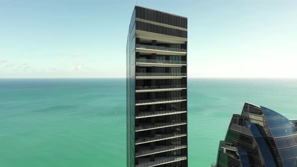 Modern condominiums Sunny Isles Beach FL