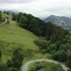 Christian Michelsens children home in Os, Bjørnafjorden, Norway, flyby towards Osøyro - VideoHive Item for Sale
