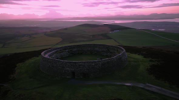 Grianan Aileach Ring Fort Donegal  Ireland