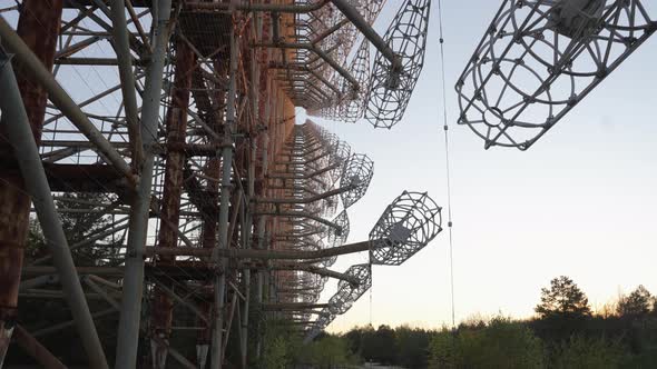Duga Horizon Radar Systems in Chernobyl Ukraine
