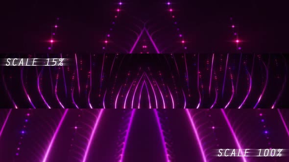 Purple Gate Vj Party Background