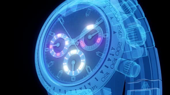 The Digital Clock Or Watch Hd alt