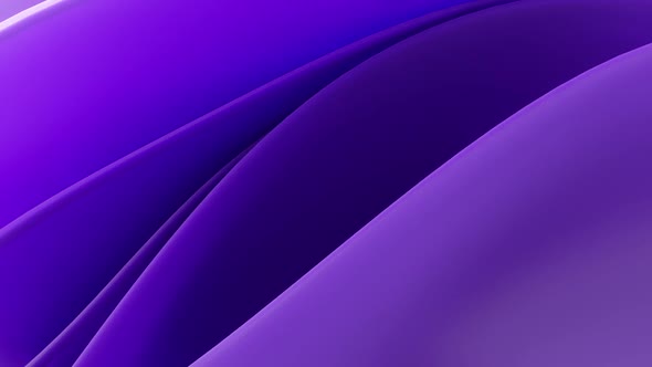 Abstract wavy violet gradient shapes background