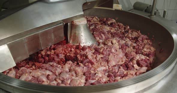 Minced Meat Processing Machine