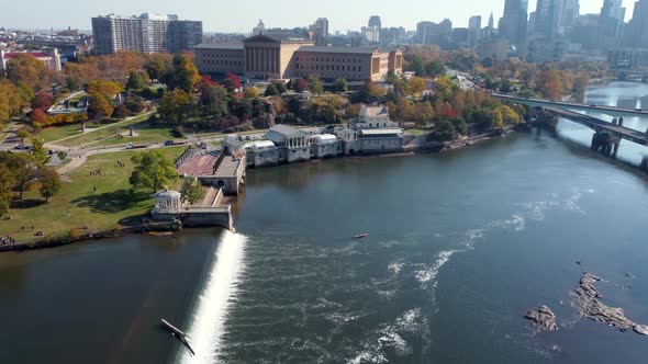 Schuylkill River at the Philadelphia Museum of Art