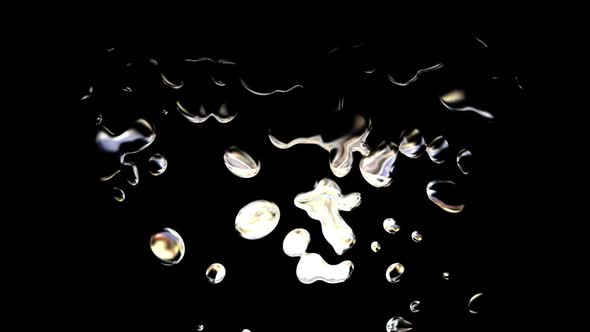 Abstract Liquid Creative Background Digital Rendering