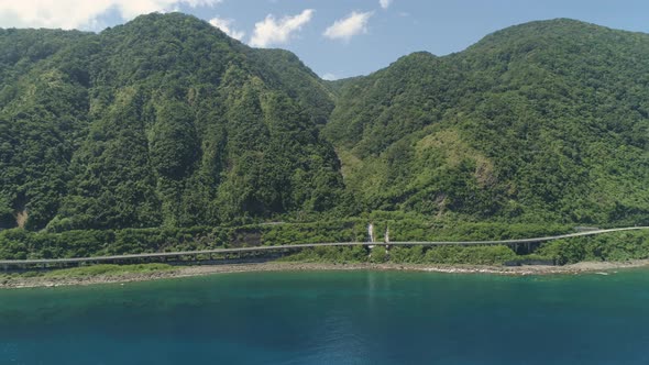 Highway Viaduct By Sea