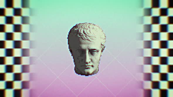 Vaporwave Retro 90s Background Loop alt