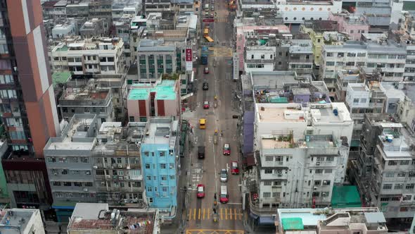 Hong Kong city in Kowloon side