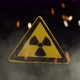 Ionizing Radiation Sign Over a Smoky Background - VideoHive Item for Sale