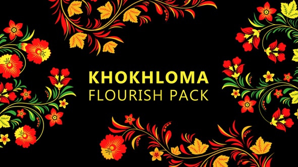 Khokhloma Flourish Pack