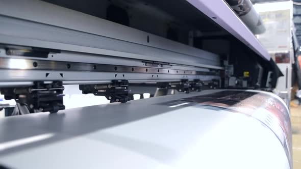 Large Format Printer Works