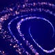 Sparkling Golden and Blue Particles Trail - VideoHive Item for Sale