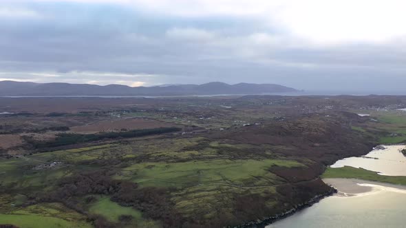 Flying From Dooey Towards Castlegoland By Portnoo in County Donegal  Ireland