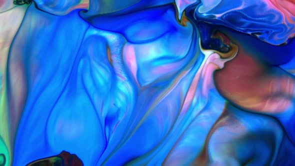 Abstract Colorful Sacral Liquid Waves Texture 633 alt