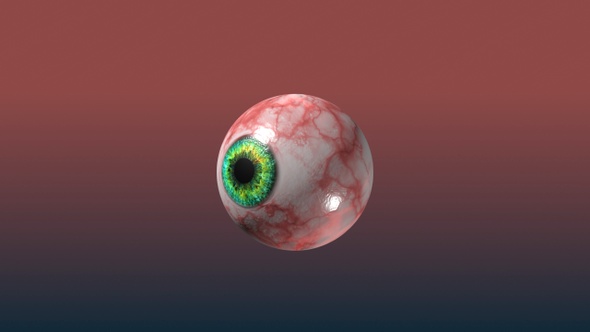 Eye on transparent background