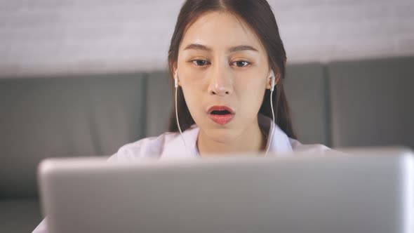 Doctor Advising Patient on Video Call