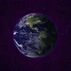 Planet Earth rotates on its axis in space - VideoHive Item for Sale