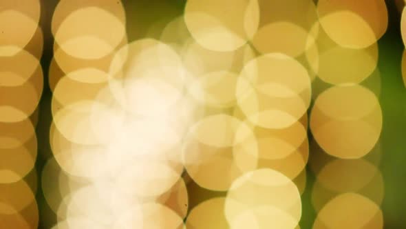 De focused Christmas light Background