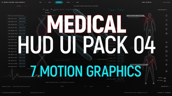 Medical HUD UI Pack 04