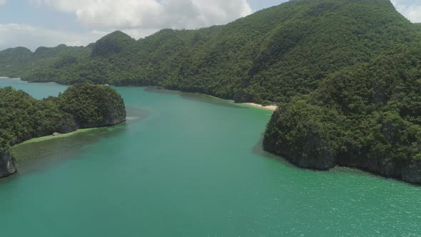 Seascape Caramoan Islands Camarines Sur Philippines