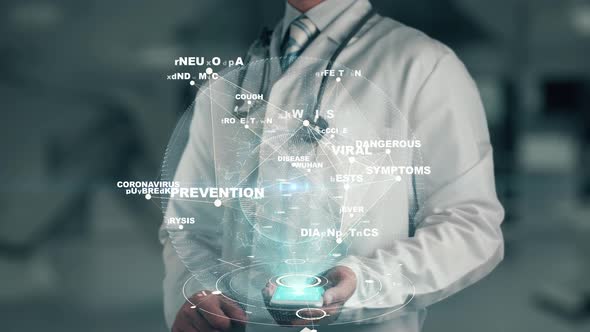 Doctor Choose From Hologram Coronavirus Outbreak alt