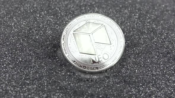 NEO Cryptocurrency Falls on Silver Sparkles