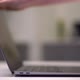 Person Opens the Laptop - VideoHive Item for Sale