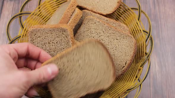 Black Bread Basket