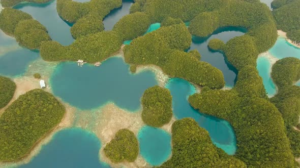 Seascape with Lagoons and Islands