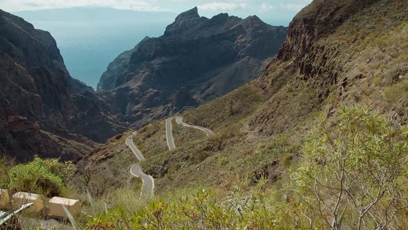 Aerial View Masca Valley Tenerife