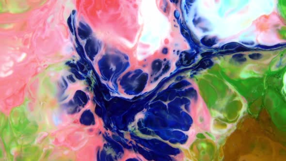 Color Explosion Abstract Art Painting alt