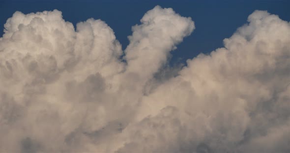 Cloudy sky, southern France