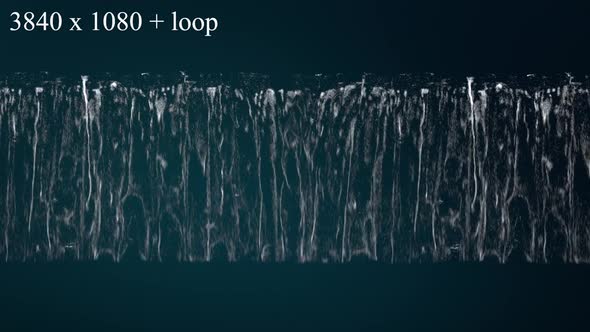 Waterfall With Foam