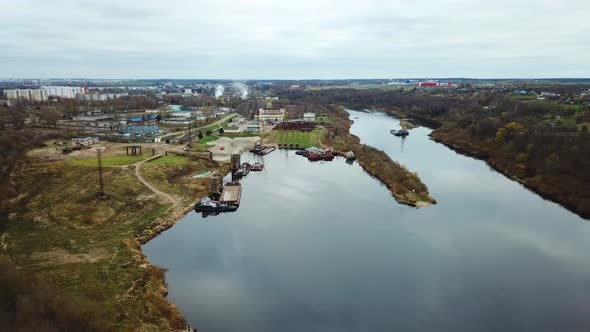 In The River Port Of Vitebsk 03