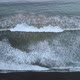 Waves of the pacific ocean, coast, Beach (La Serena, Chile) aerial view - VideoHive Item for Sale