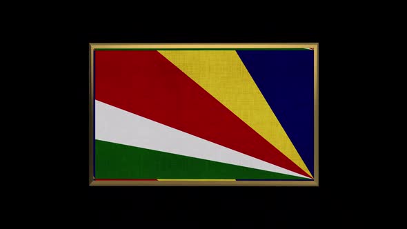 SEYCHELLES 3D Flag