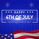 Happy 4th Of July Video With Confetti, Fireworks, Usa Flag And Balloons - VideoHive Item for Sale