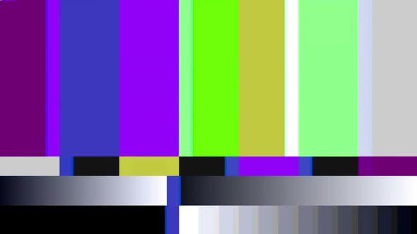 Tv Color Bars Malfunction With Tv Noise Loop