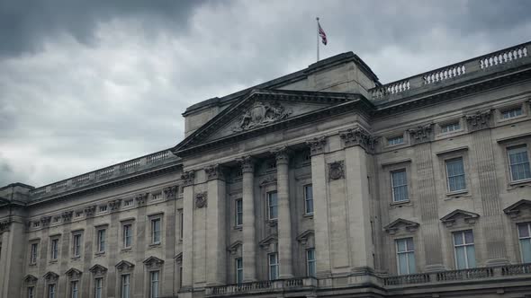 Dramatic View Of Buckingham Palace