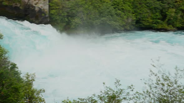 Huka Falls In New Zealand