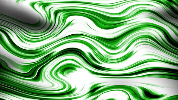Green Colorful Glow Dynamic Smooth Wavy Background