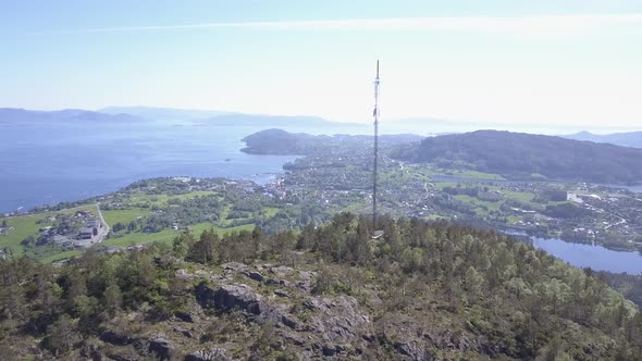 Rotation At The Peak Of Borgafjellet Showing Os