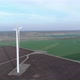 Green Power Production Farm on Overcast Day, Aerial Static Drone View - VideoHive Item for Sale